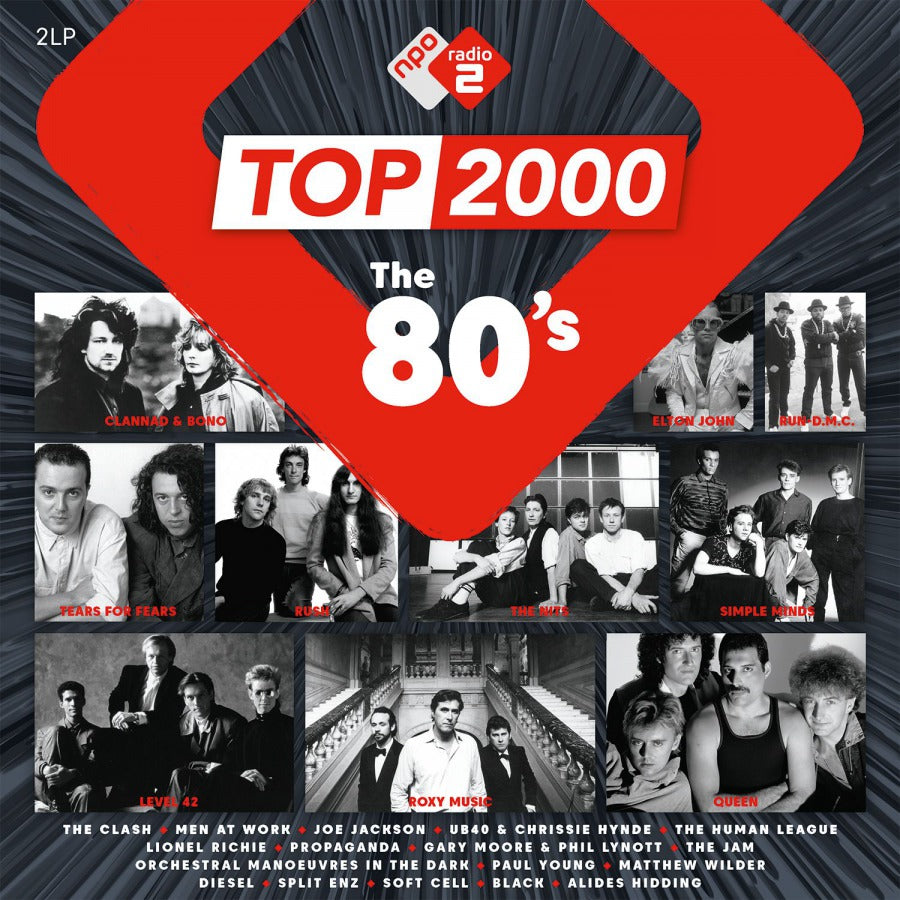 Various Artists - Top 2000: The 80's (2LP)