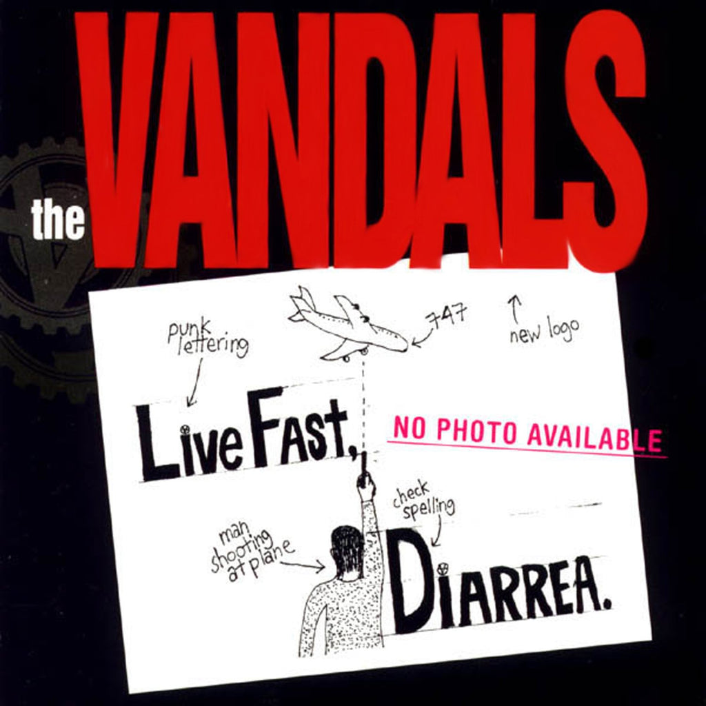 Vandals - Live, Fast Diarrhead (Green)