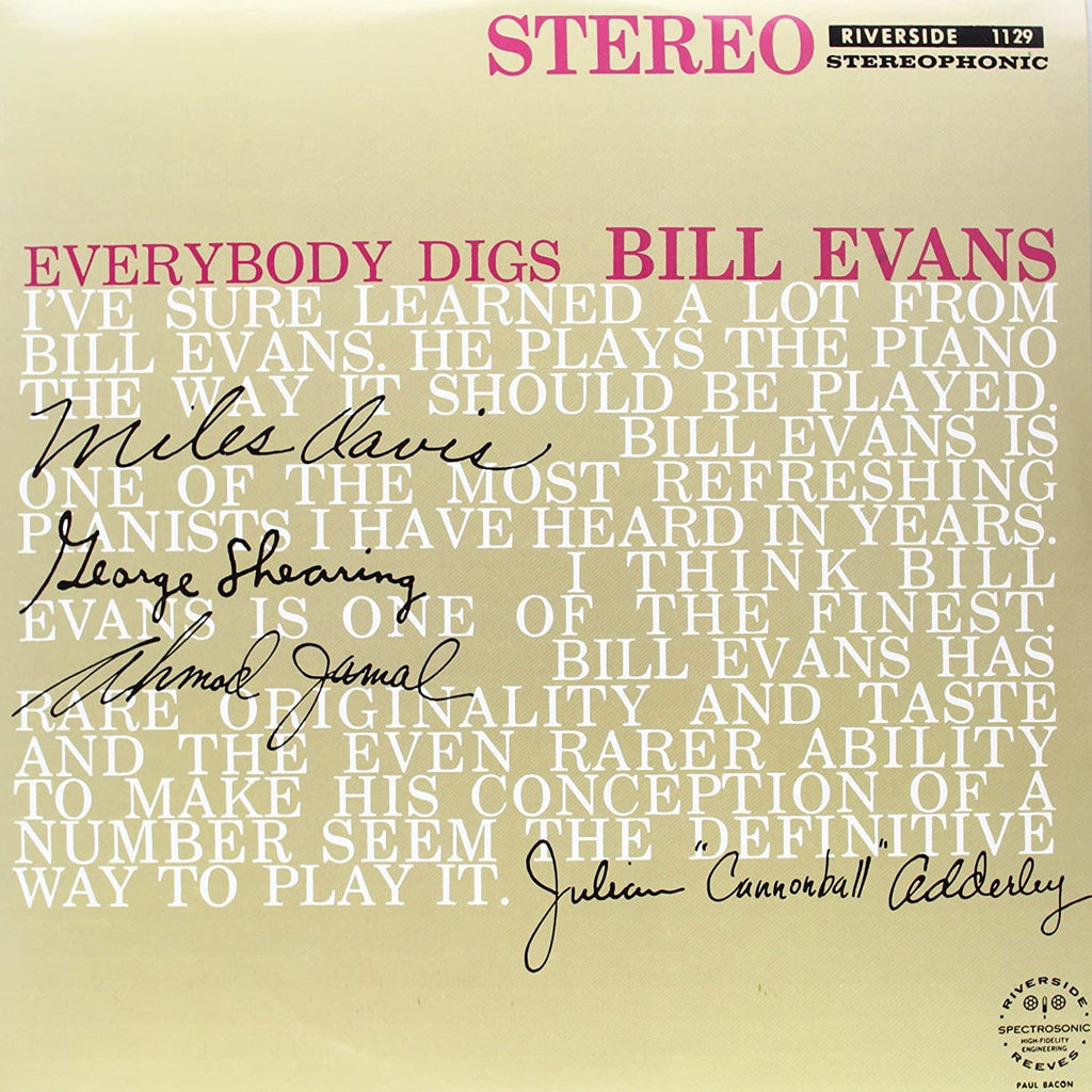 Bill Evans - Everybody Digs Bill Evans