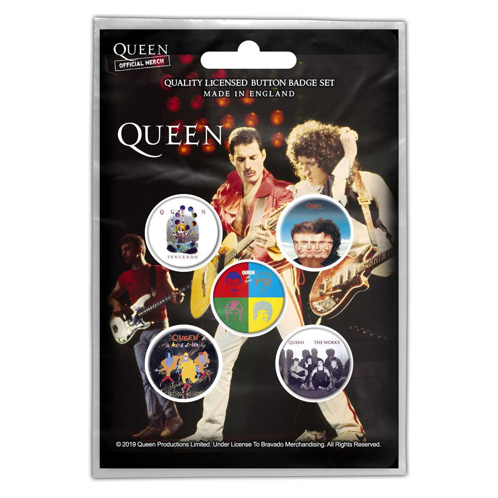 Buttons - Queen - Later Albums