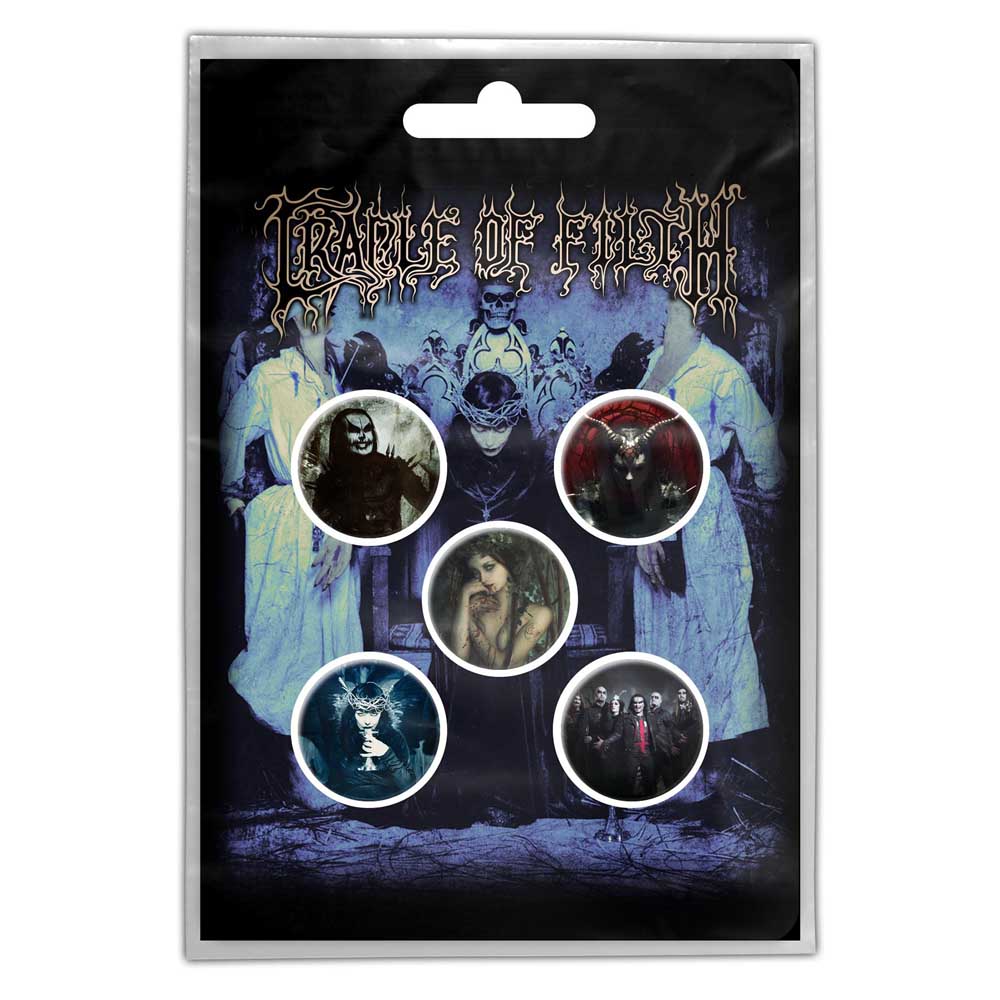 Buttons - Cradle Of Filth - Cryptoriana