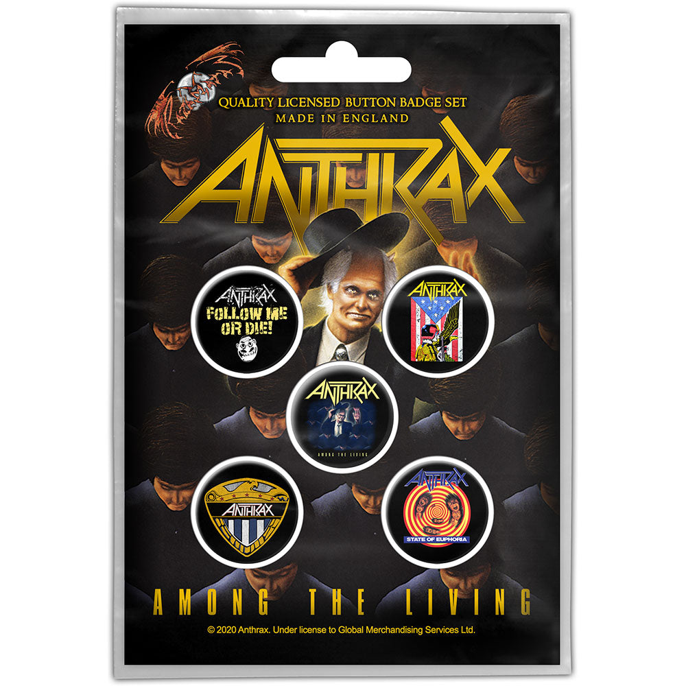 Buttons - Anthrax