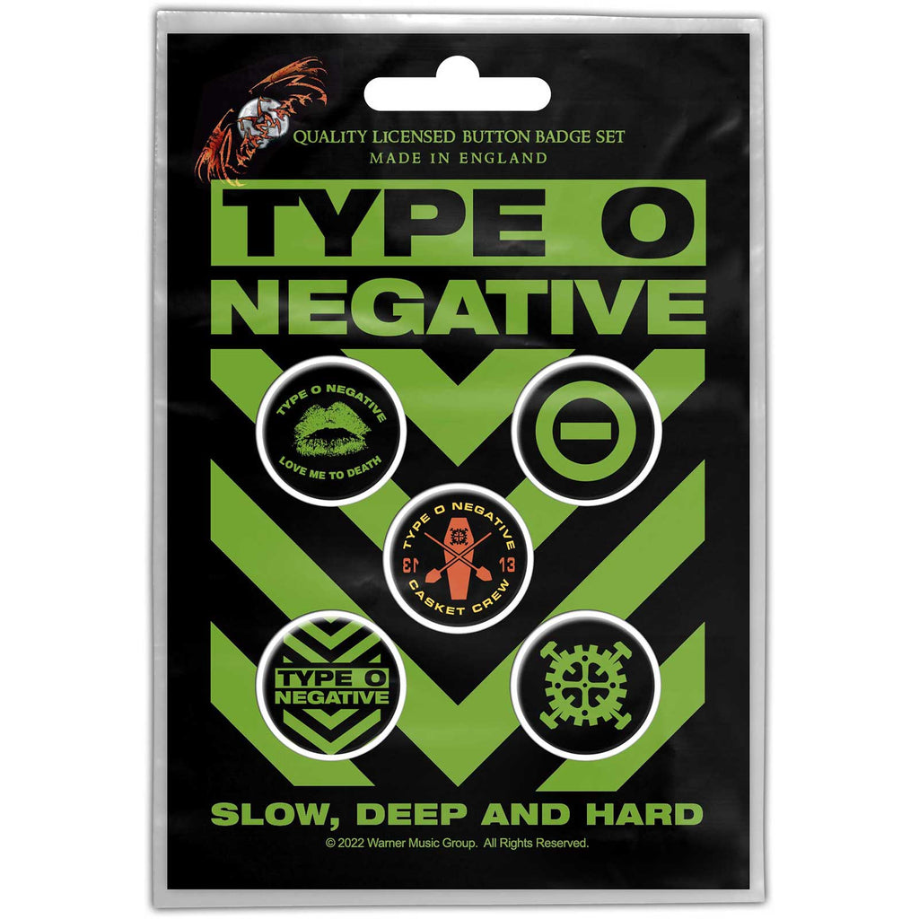 Buttons - Type O Negative