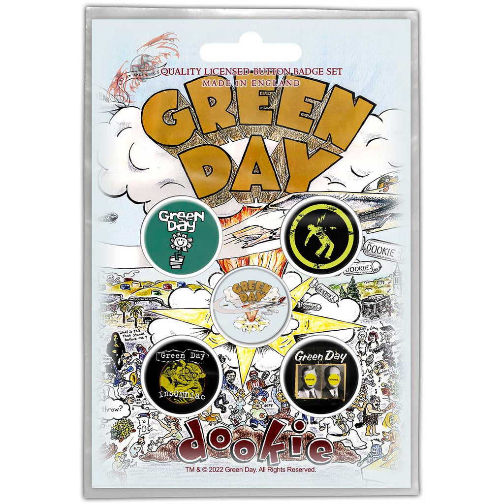 Buttons - Green Day Albums