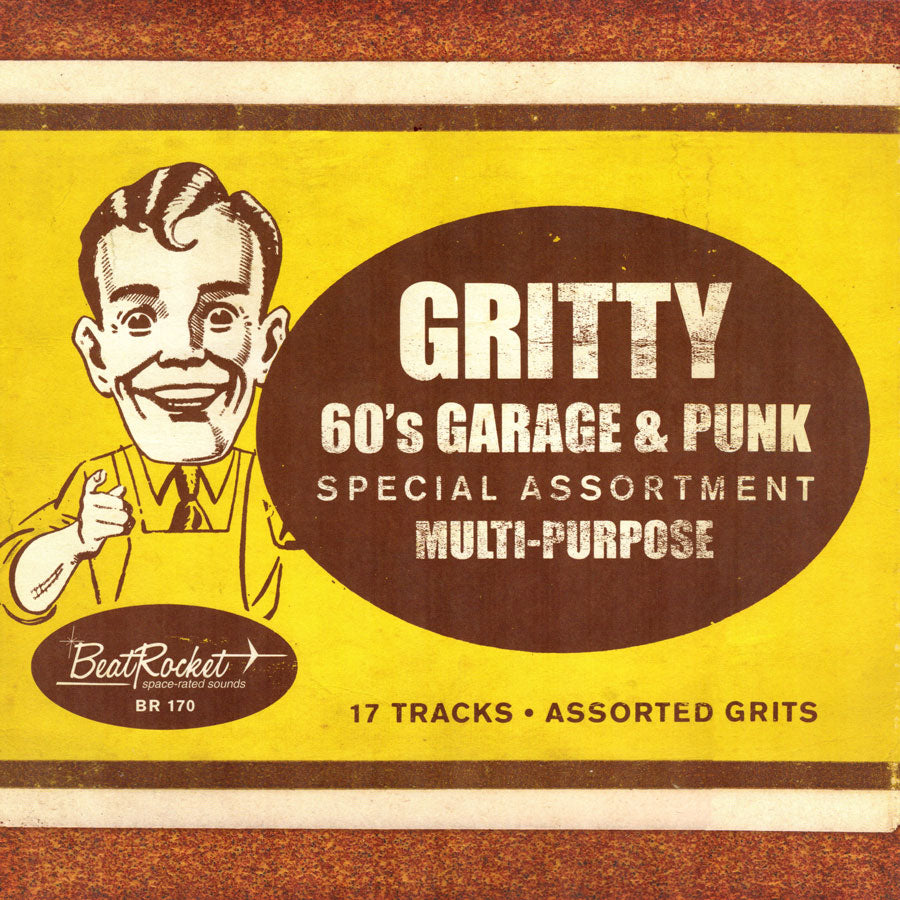 Various Artists - Gritty 60's Garage & Punk (Coloured)