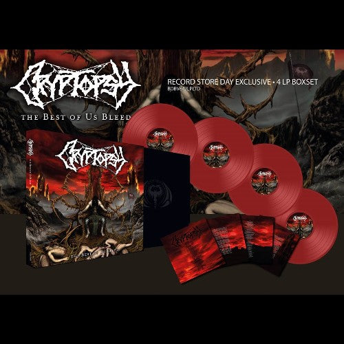 Cryptopsy - The Best Of Us Bleed (4LP)(Red)