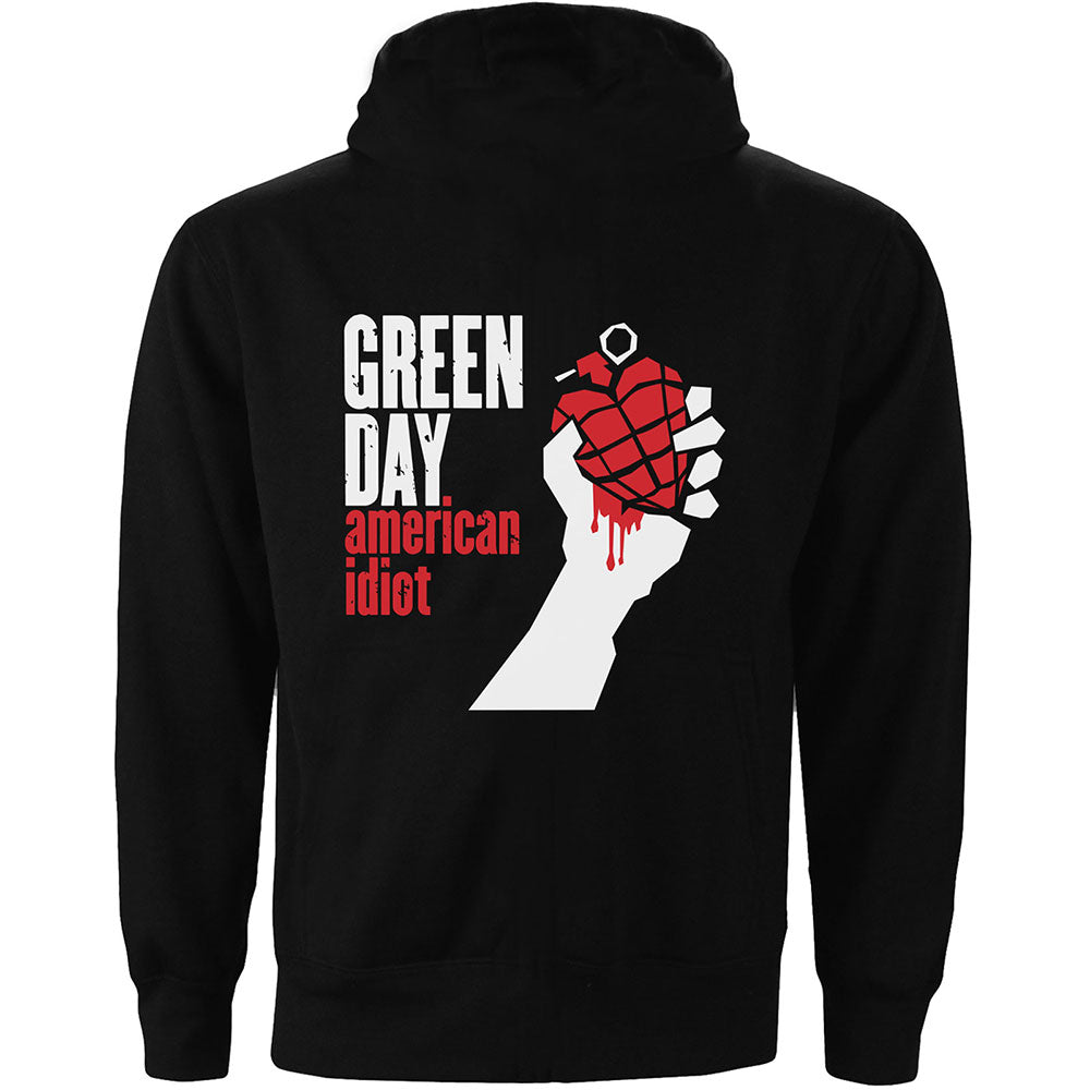 Green Day - American Idiot Zipped Hoodie