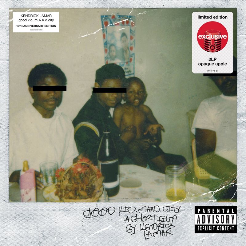 Kendrick Lamar - Good Kid, M.A.A.D City (2LP)(Red)