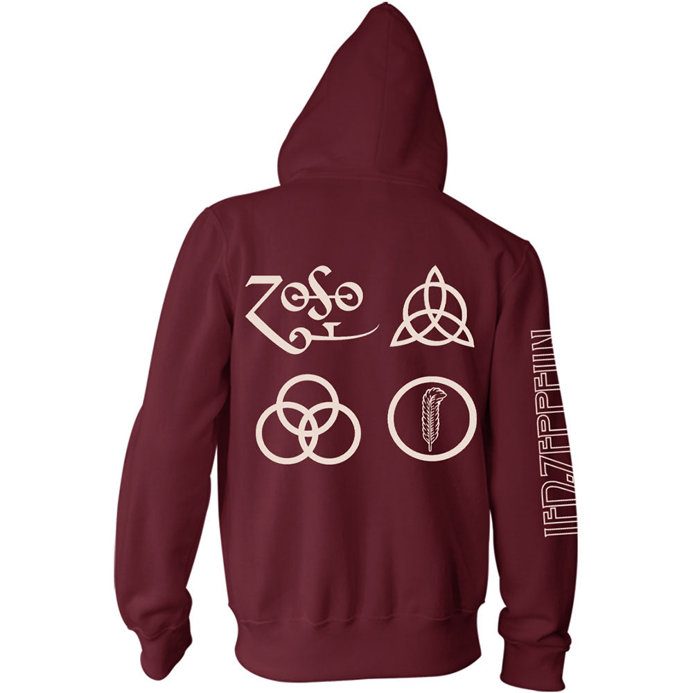 Led Zeppelin - Symbols Hoodie