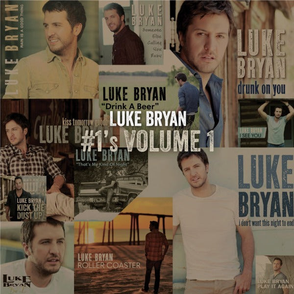 Luke Bryan - #1's Vol. 1 (Coloured)