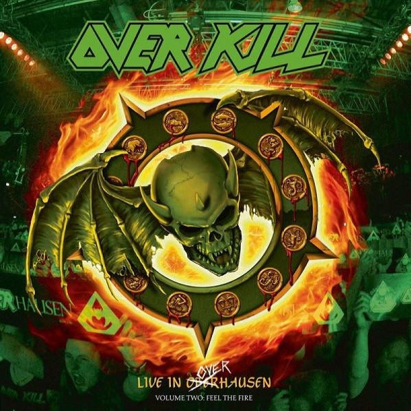 Overkill - Feel The Fire: Live In Overhausen (2LP)(Coloured)