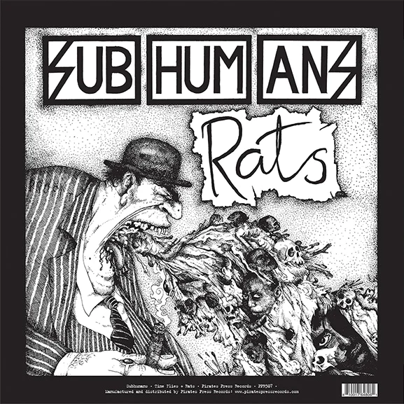 Subhumans - Time Flies + Rats (Red)