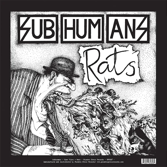 Subhumans - Time Flies + Rats (Red) – Le Noise