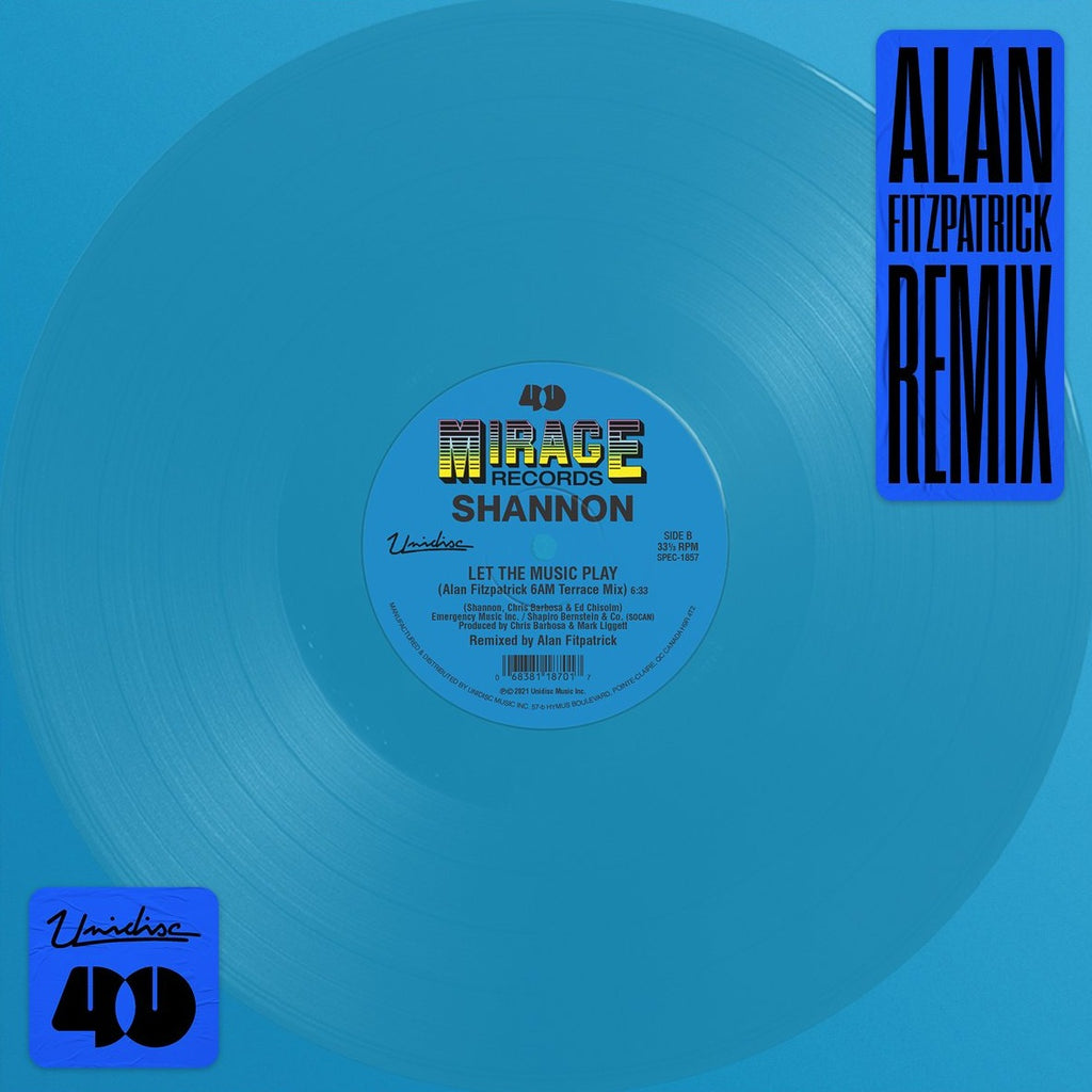 Shannon - Let The Music Play (Blue)