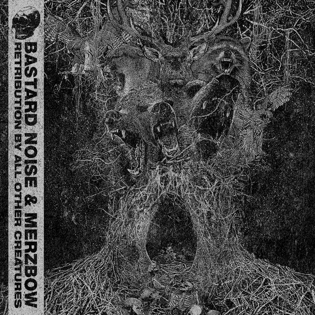 Bastard Noise & Merzbow - Retribution By All Other Creatures (2LP)(Silver)