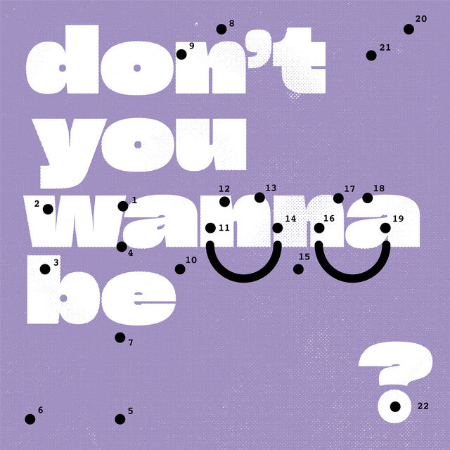 Super Whatevr - Don't You Wanna Be Glad (Purple)