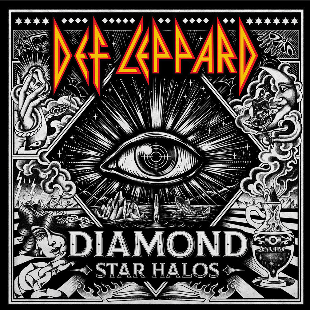 Def Leppard - Diamond Star Halos (2LP)(Clear)