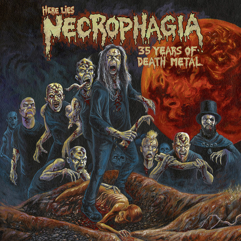 Necrophagia - Here Lies Necrophagia: 35 Years Of Death Metal (2LP)