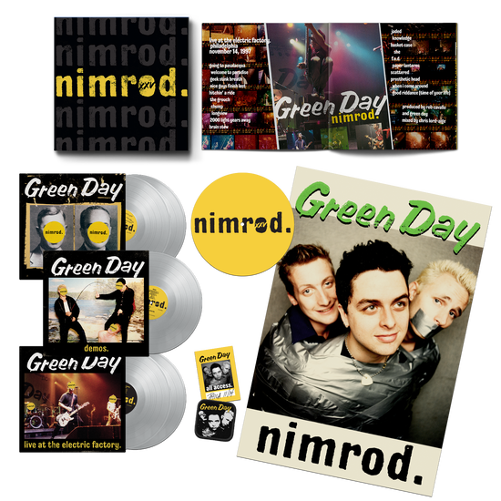 Green Day - Nimrod (5LP)(Silver)