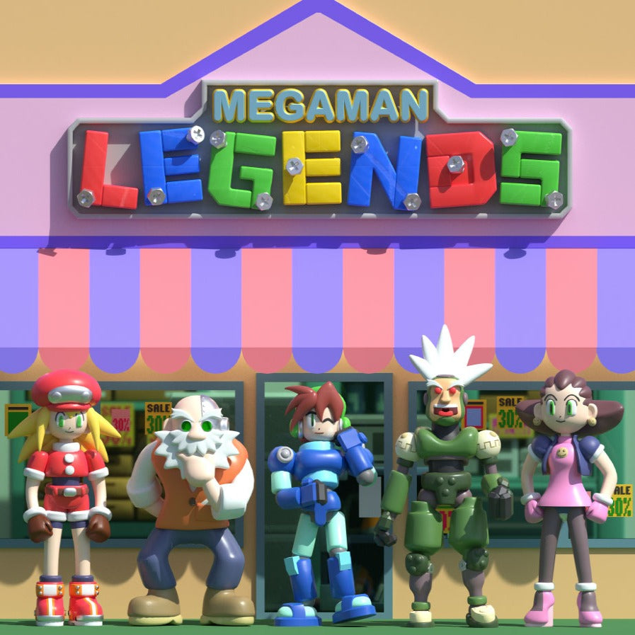 Capcom Sound Team - Mega Man Legends (2LP)(Coloured)