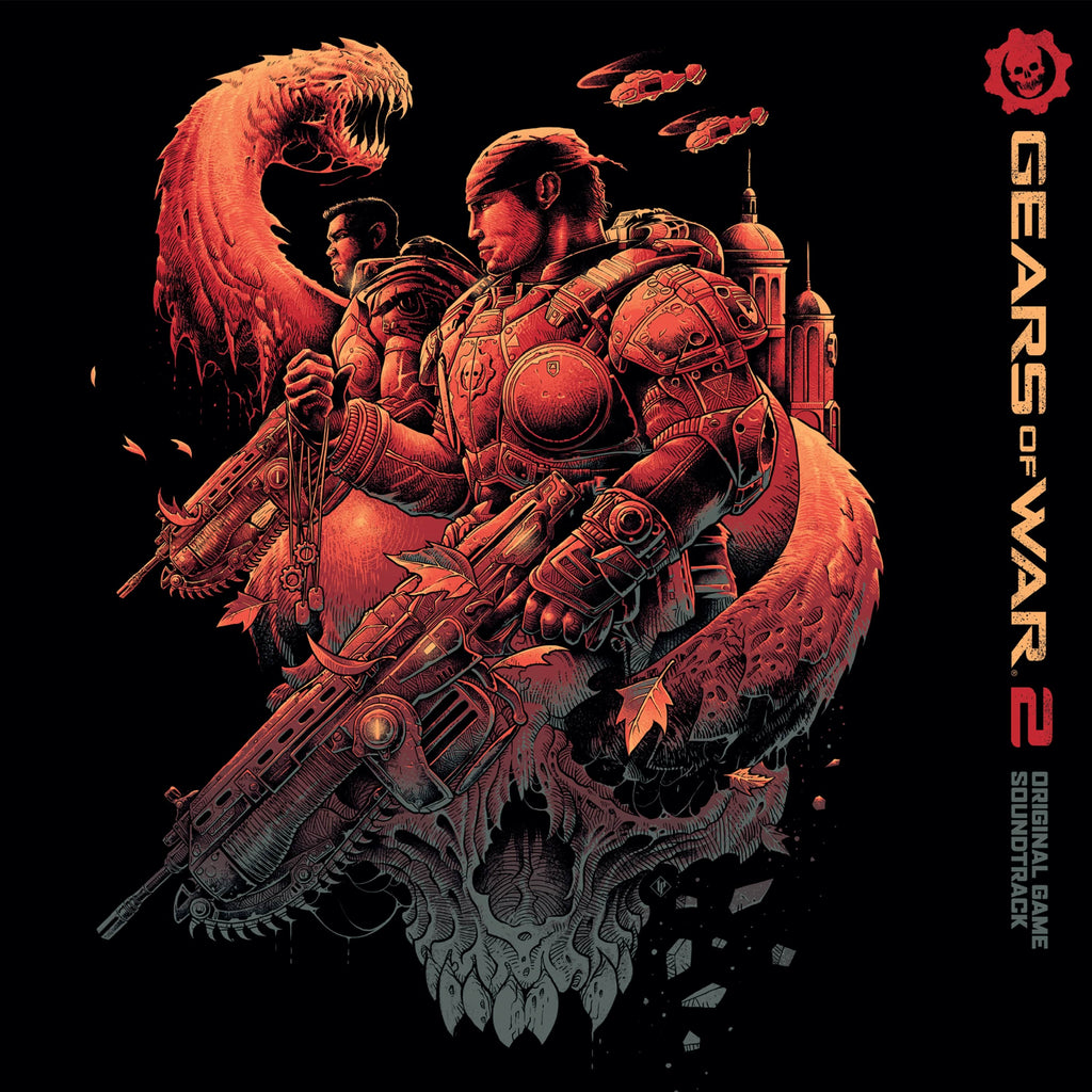 OST - Gears Of War 2 (2LP)(Red)